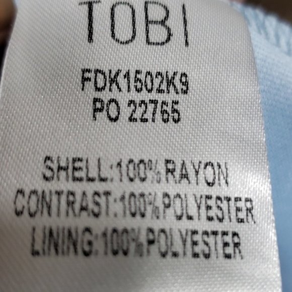 [TOBI] Skater Dress Baby Blue Small - Picture 6 of 8